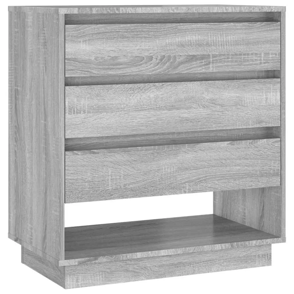 Sideboard Grey Sonoma Storage Cabinet 70 x 41 x 75 cm Engineered Wood