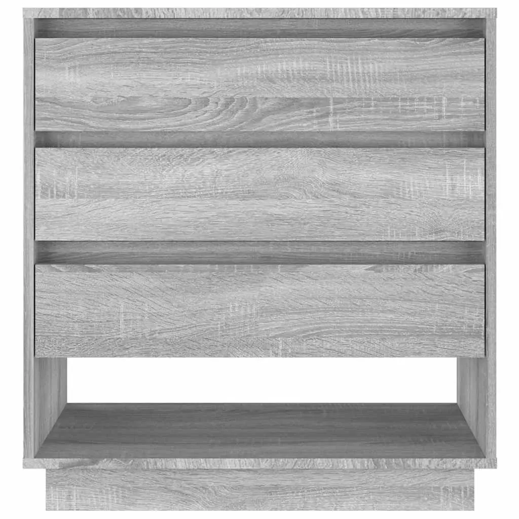 Sideboard Grey Sonoma Storage Cabinet 70 x 41 x 75 cm Engineered Wood