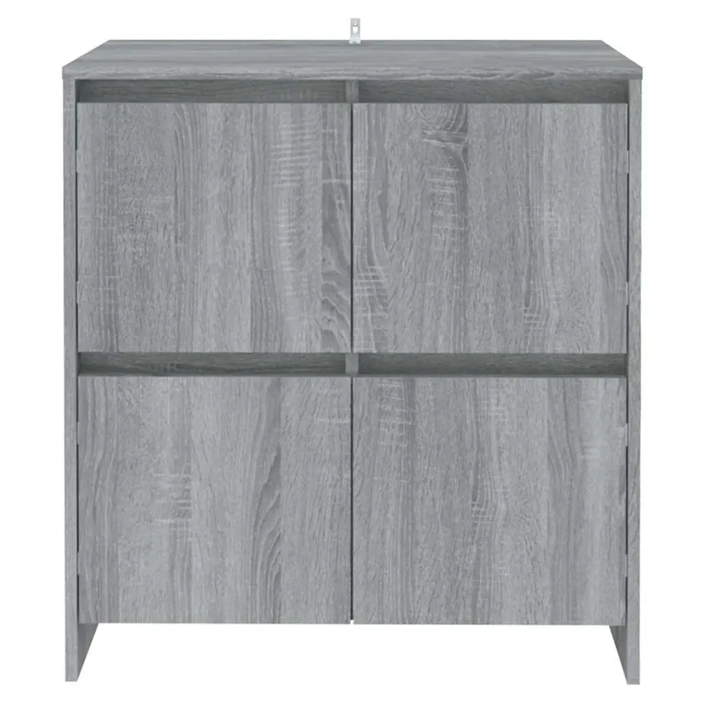 Sideboard Grey Sonoma 70x41x75 cm Engineered Wood