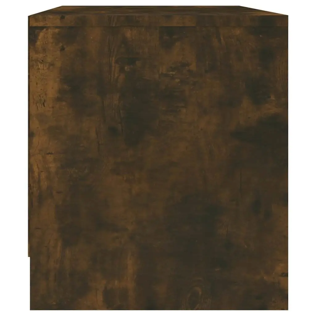 TV Cabinet Brown Lowboard Media Storage Unit 90x35x40cm Engineered Wood