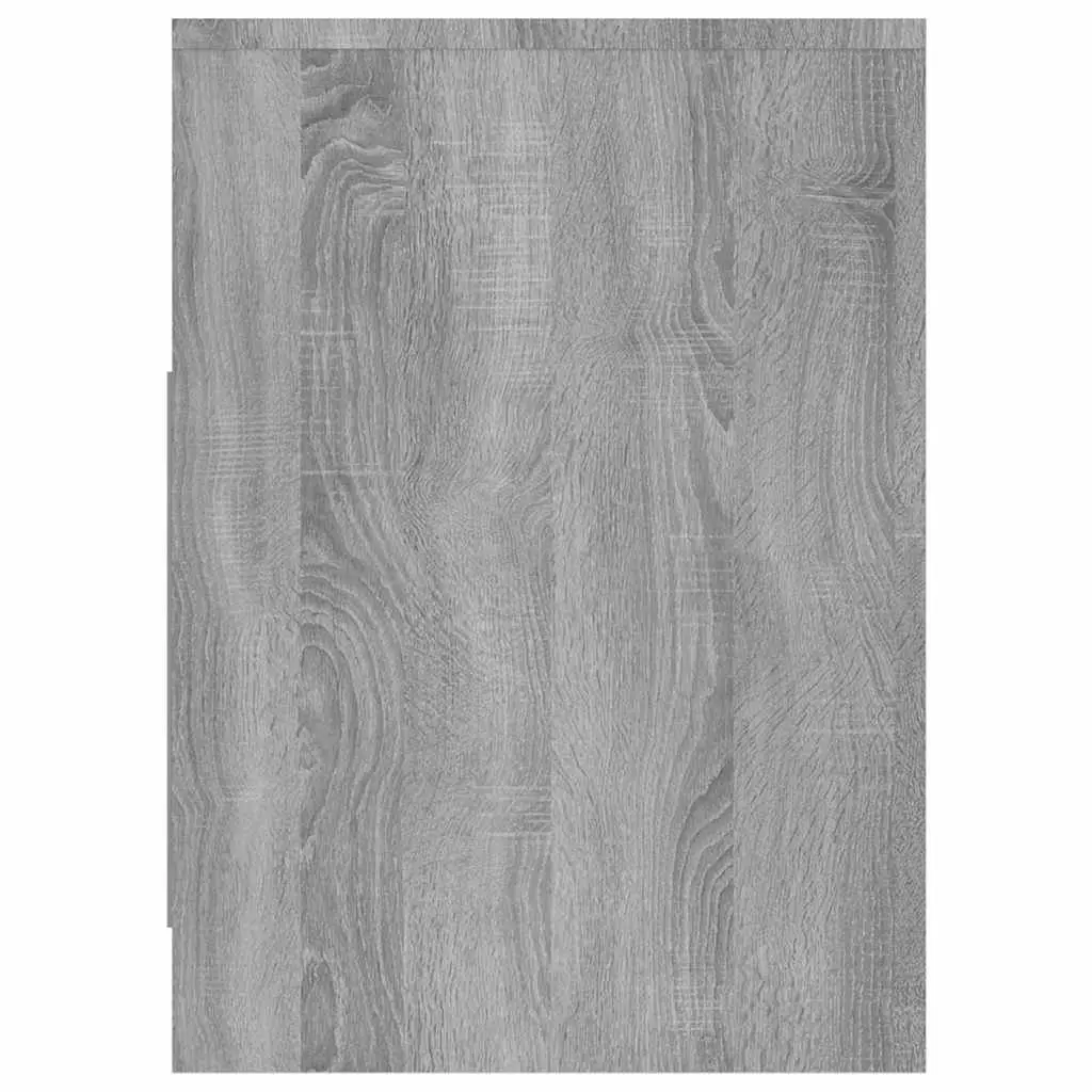 Grey TV Cabinet 102x37.5x52.5cm Living Room Lowboard