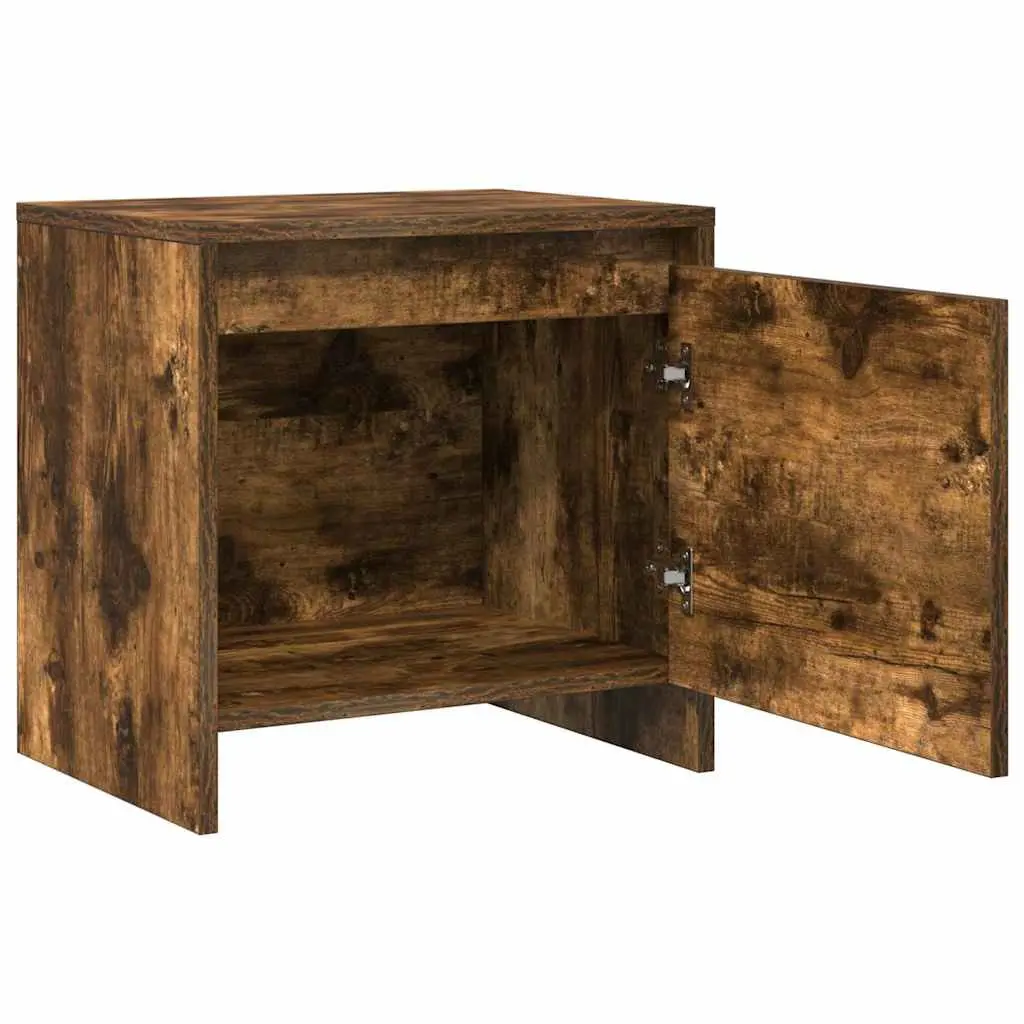 Bedside Cabinet Brown 45 x 34 x 44.5 cm Engineered Wood