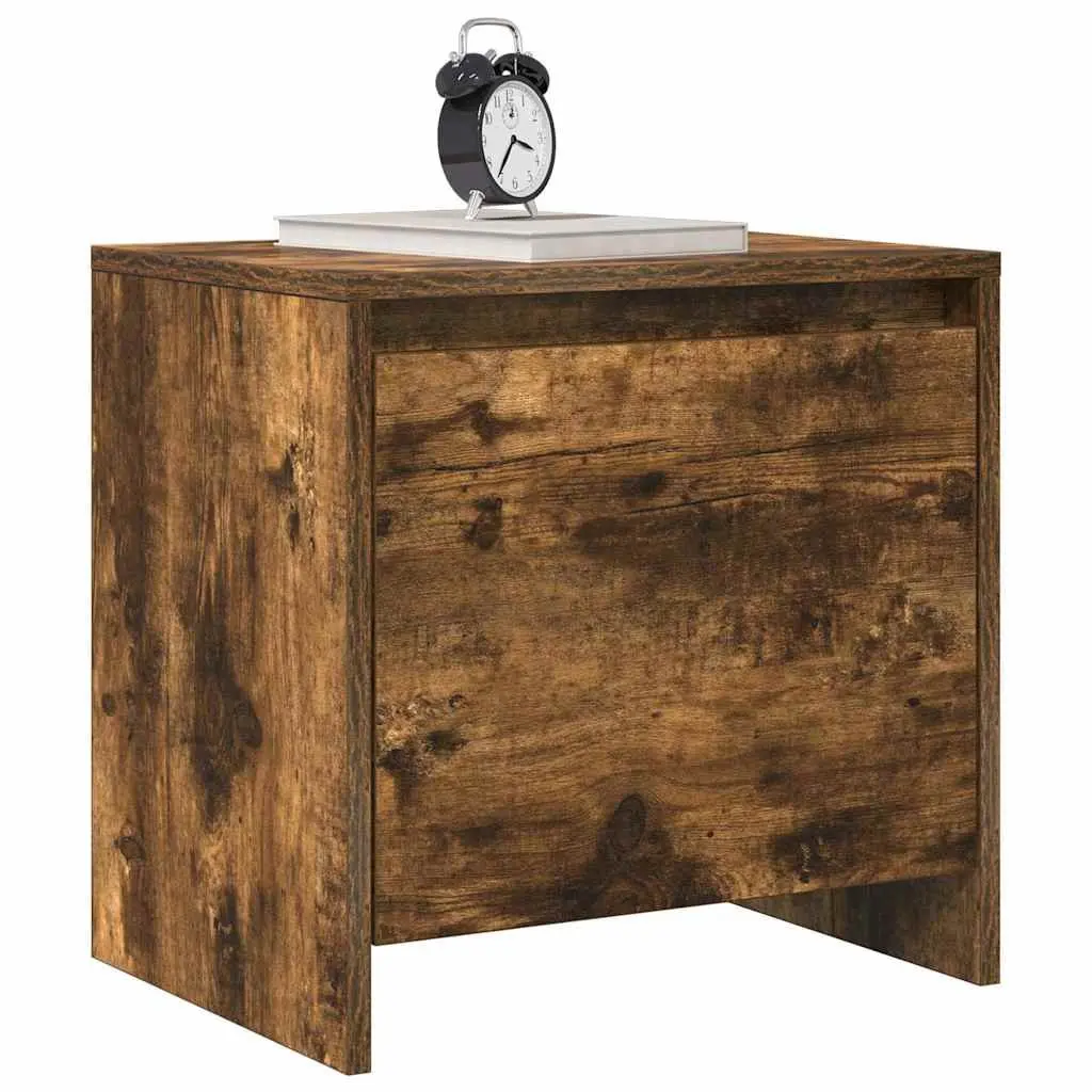 Bedside Cabinet Brown 45 x 34 x 44.5 cm Engineered Wood