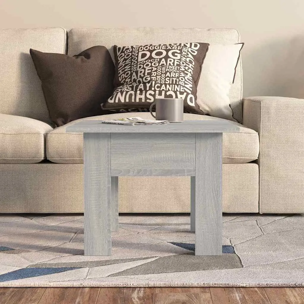 Coffee Table Grey Sonoma Modern Design Sturdy Living Room Accent Furniture