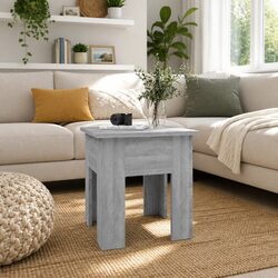 Modern Grey Coffee Table for Living Rooms 40x40x42 cm