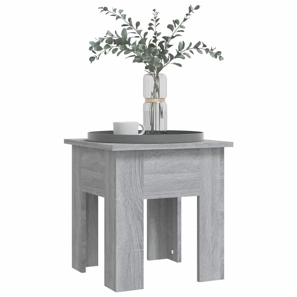 Coffee Table Grey Modern Design Living Room Accent Furniture 40x40x42 cm