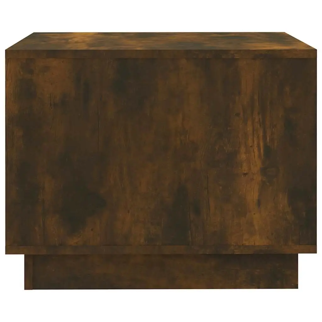 Coffee Table Brown Modern 55W x 55D x 43H cm Engineered Wood
