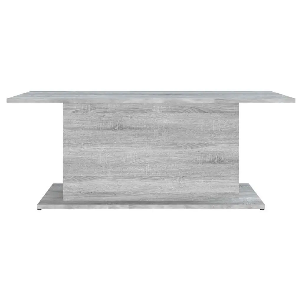 Coffee Table Grey Sonoma Engineered Wood 102 x 55.5 x 40 cm