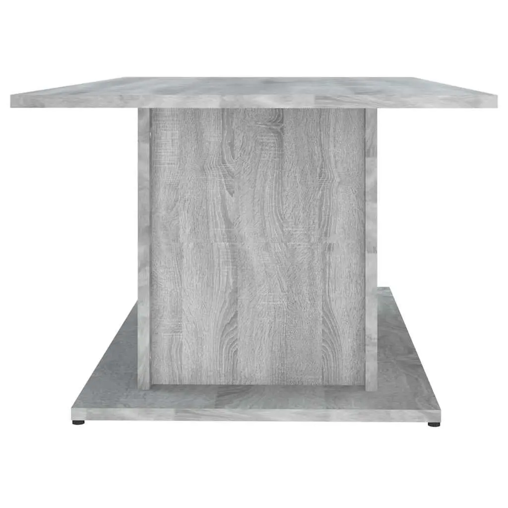 Coffee Table Grey Sonoma Engineered Wood 102 x 55.5 x 40 cm