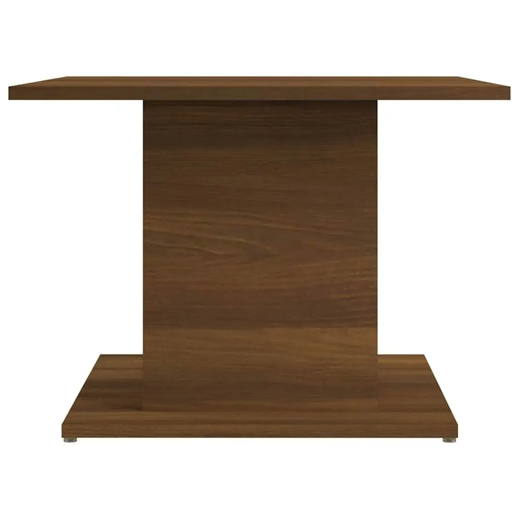 Coffee Table Brown Oak Engineered Wood Living Room Accent Furniture
