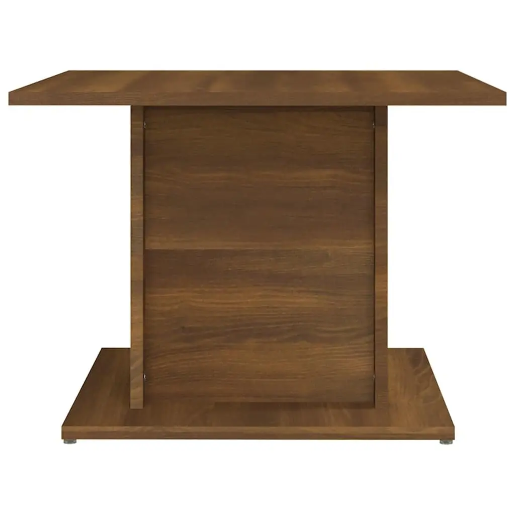 Coffee Table Brown Oak Engineered Wood Living Room Accent Furniture
