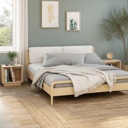 Modern Brown Bedside Cabinets for Organized Living