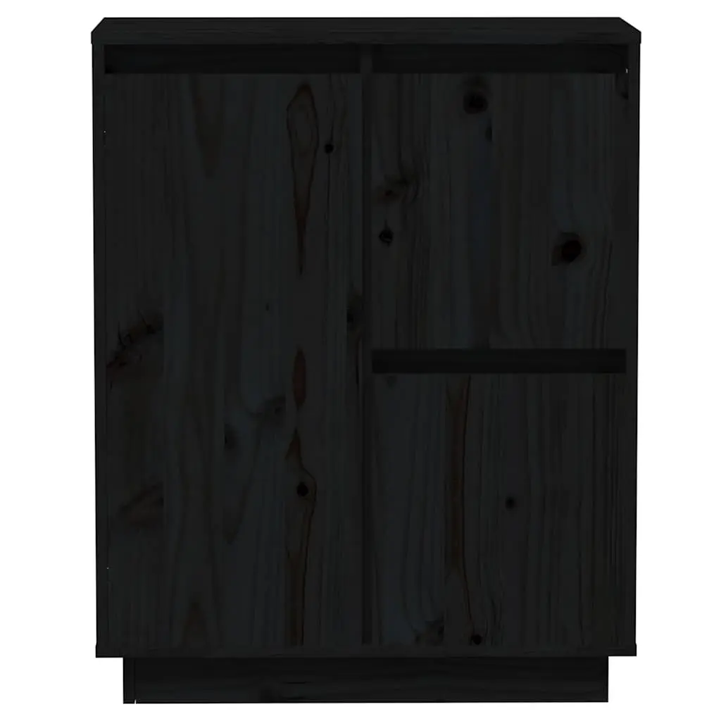 Black Sideboard Cabinet 60x34x75cm
