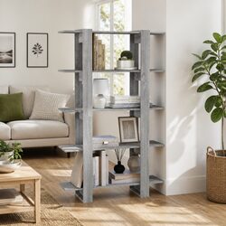 Grey Sonoma Book Cabinet for Elegant Storage