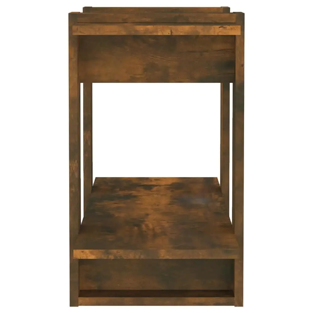 Standing Shelf Book Cabinet Brown 80x30x51cm Room Divider Storage Organiser