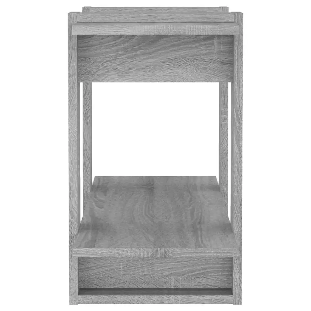 Book Cabinet Room Divider Grey Sonoma Oak Storage Shelving Unit