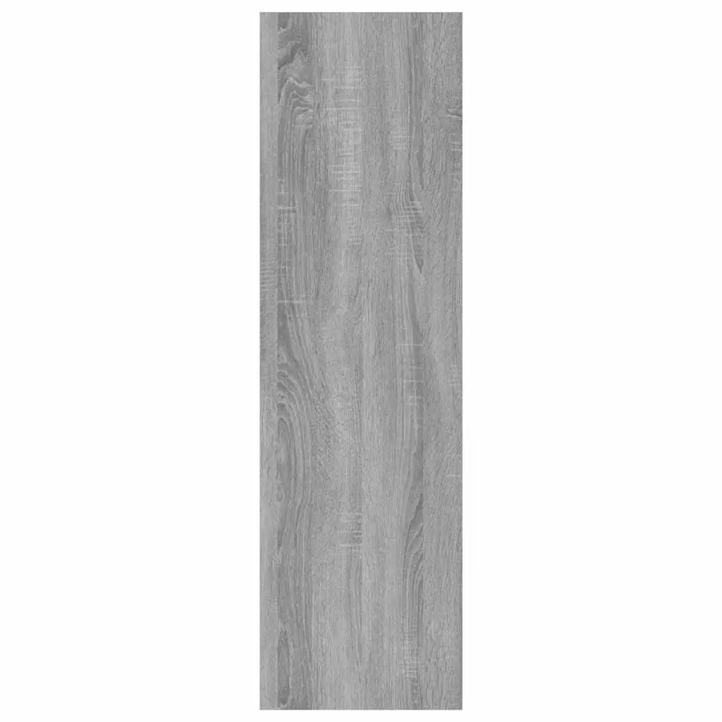 Book Cabinet Room Divider Grey Sonoma Engineered Wood Shelving Unit Storage Organiser