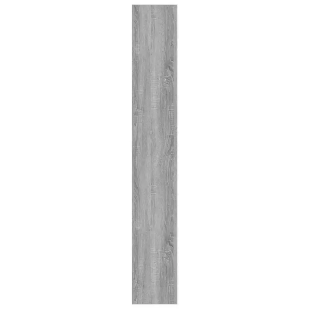 Grey Sonoma Book Cabinet and Room Divider 40x30x198cm