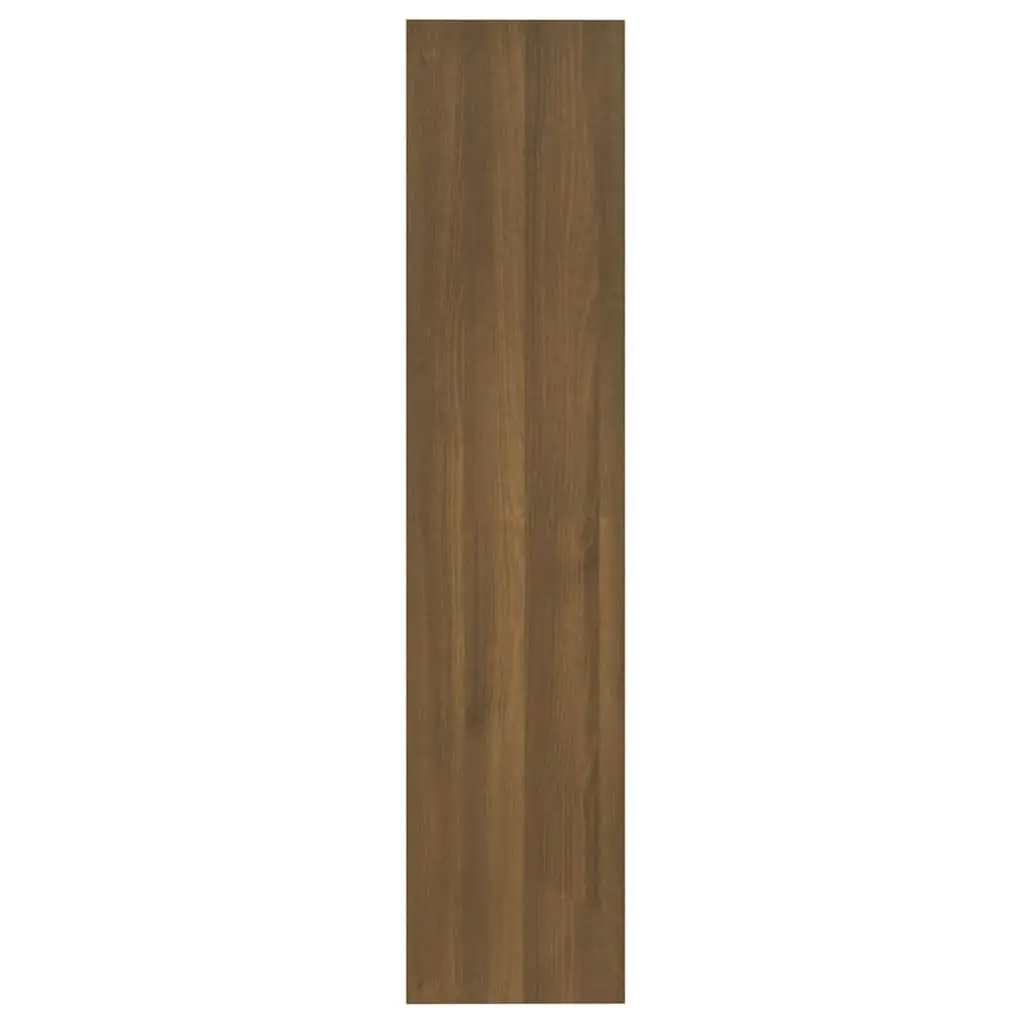 Book Cabinet Room Divider Brown Oak 60x30x135 cm Engineered Wood