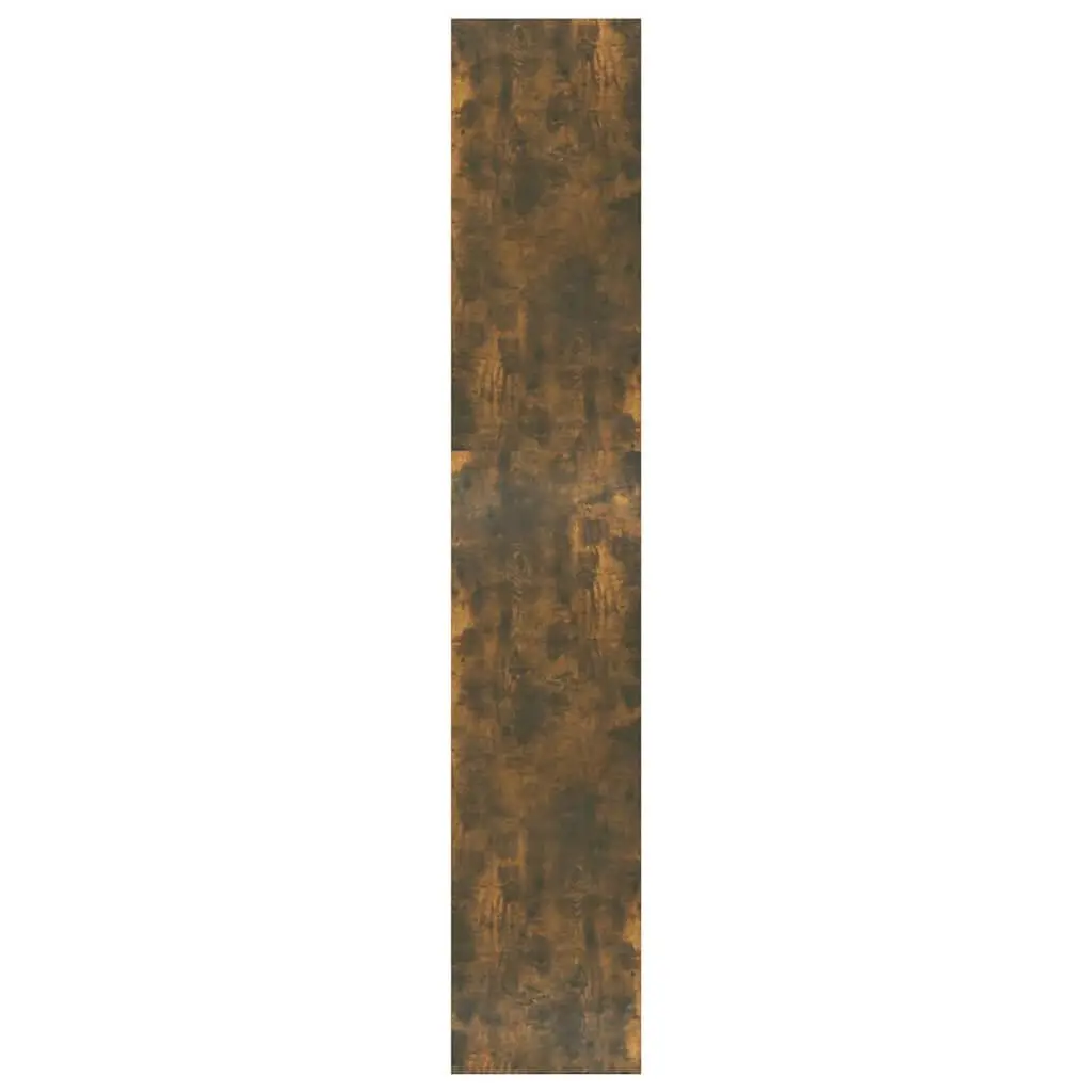 Smoked Oak Book Cabinet and Room Divider 60x30x166cm