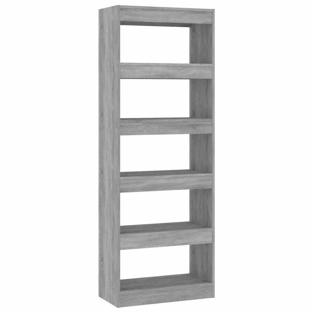 Grey Sonoma Book Cabinet Room Divider 60x30x166cm
