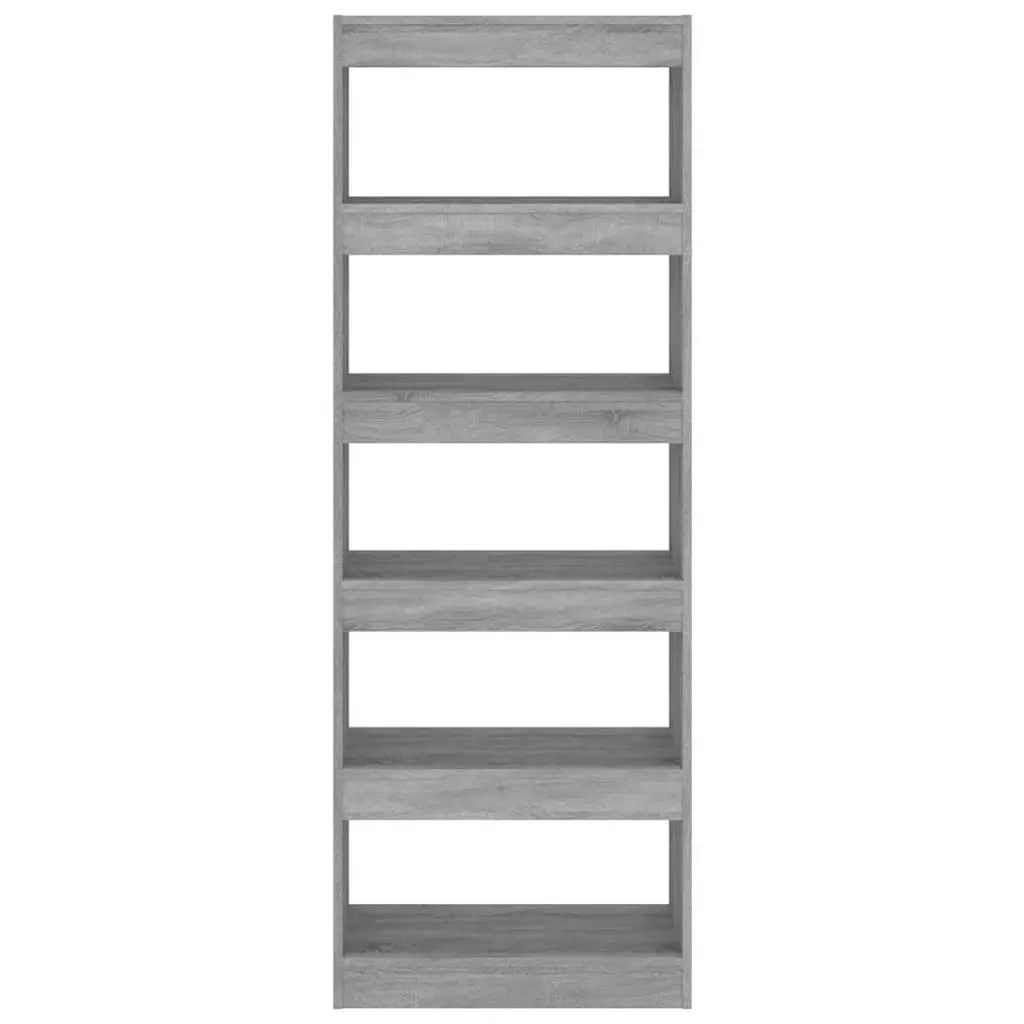 Grey Sonoma Book Cabinet Room Divider 60x30x166cm