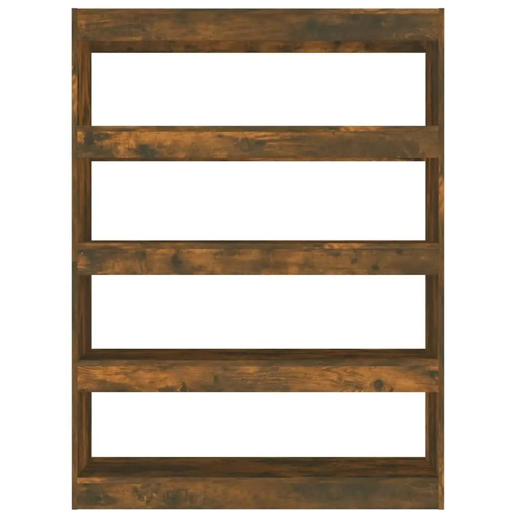 Brown Book Cabinet Room Divider with Storage Shelves