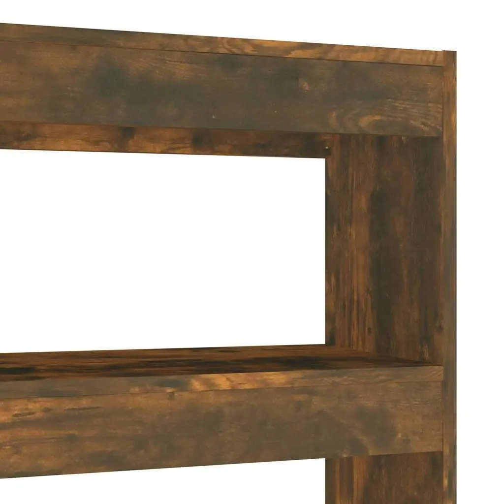 Brown Book Cabinet Room Divider with Storage Shelves