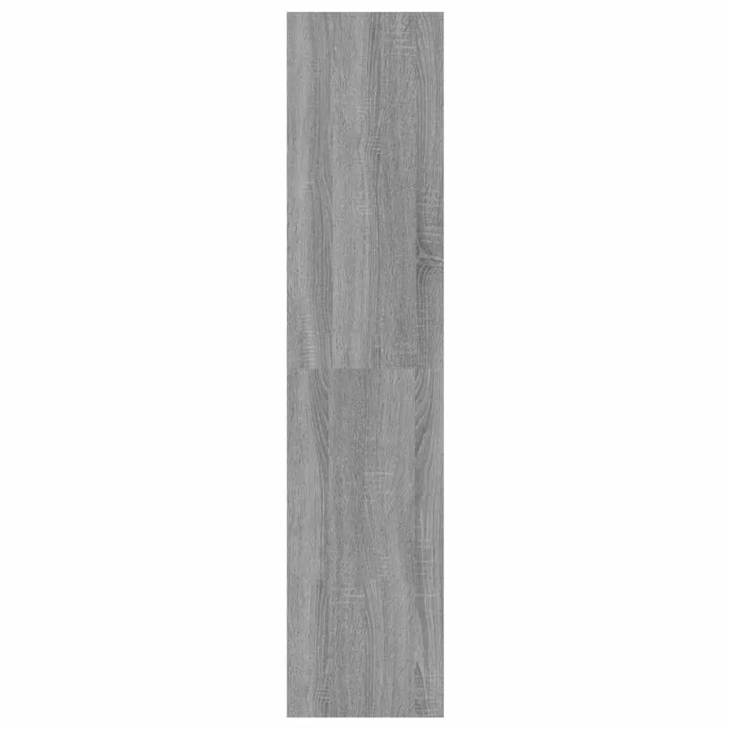 Grey Book Cabinet Room Divider with Ample Storage