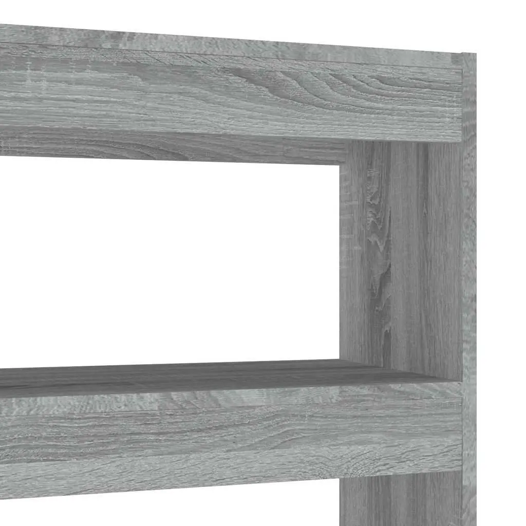 Grey Book Cabinet Room Divider with Ample Storage