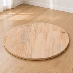 30cm Round Solid Wood Table Top for Dining & Coffee