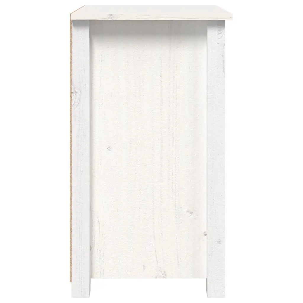 White Bedside Cabinets 2 pcs 40x35x61.5 cm