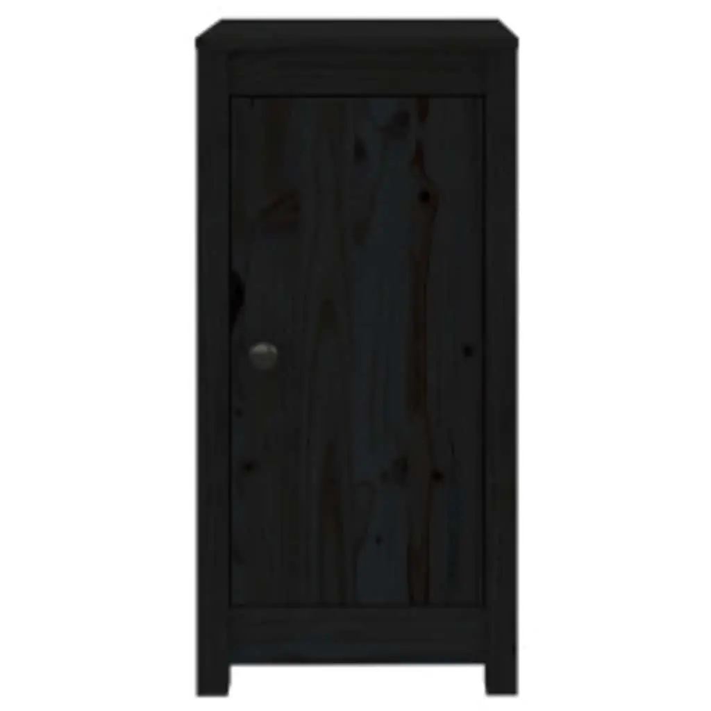 Black Solid Wood Sideboards for Living Room