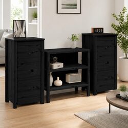 Charming Solid Wood Pine Sideboard for Your Living Room