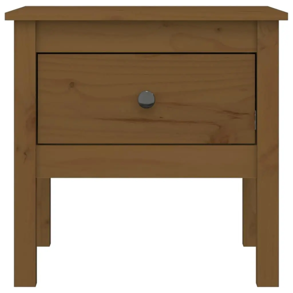 End Tables Solid Wood Pine 2 Piece Side Table Living Room Bedroom Nightstand