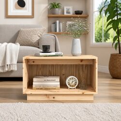 Solid Pine Wood TV Cabinet for Stylish Living Rooms