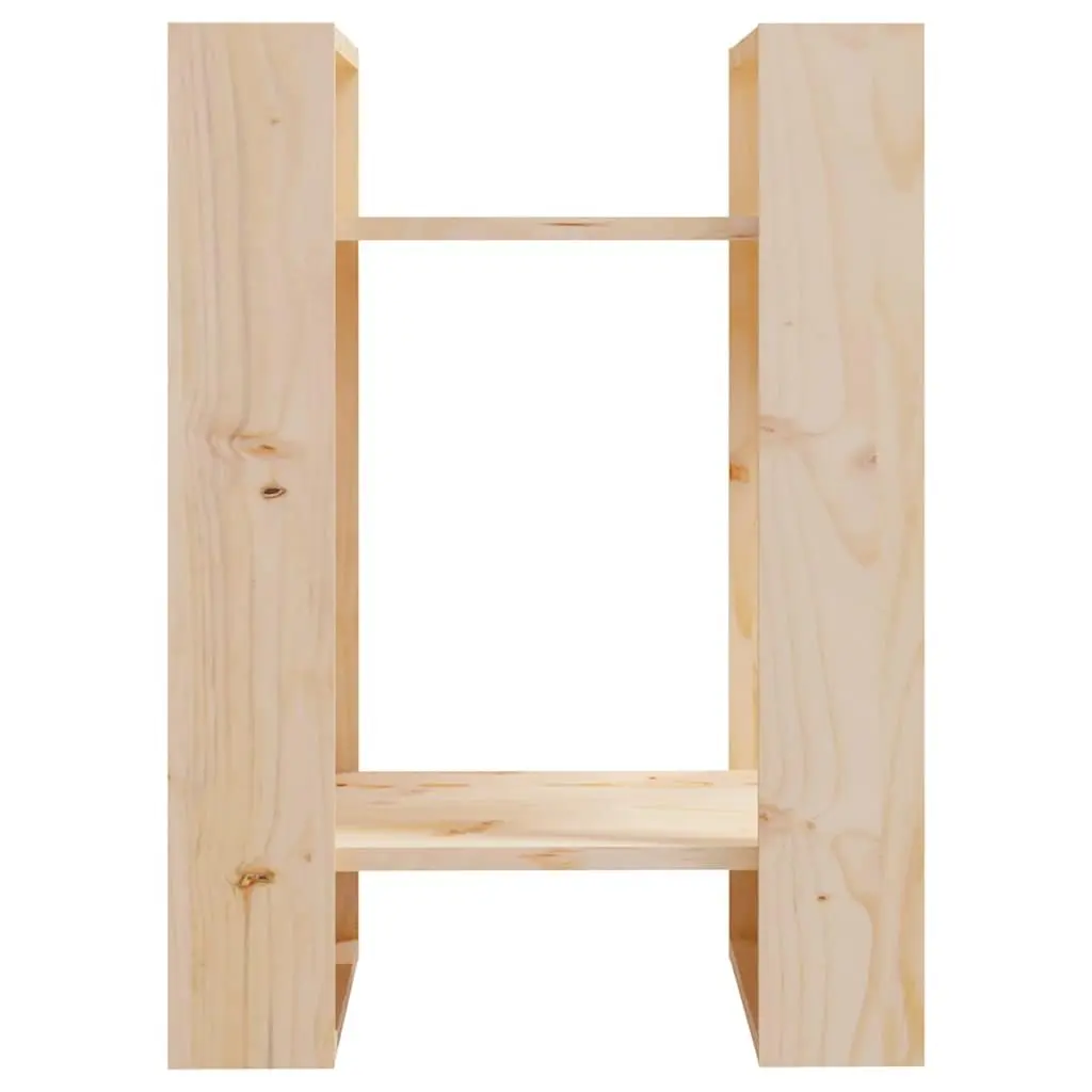 Solid Wood Pine Book Cabinet Room Divider Bookshelf 41x35x57cm Storage Shelves