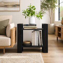 Charming Solid Pine Wood Book Cabinet Room Divider