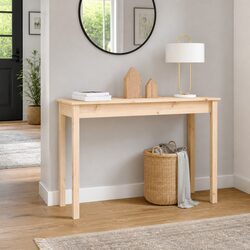 Solid Pine Wooden Console Table for Your Living Space