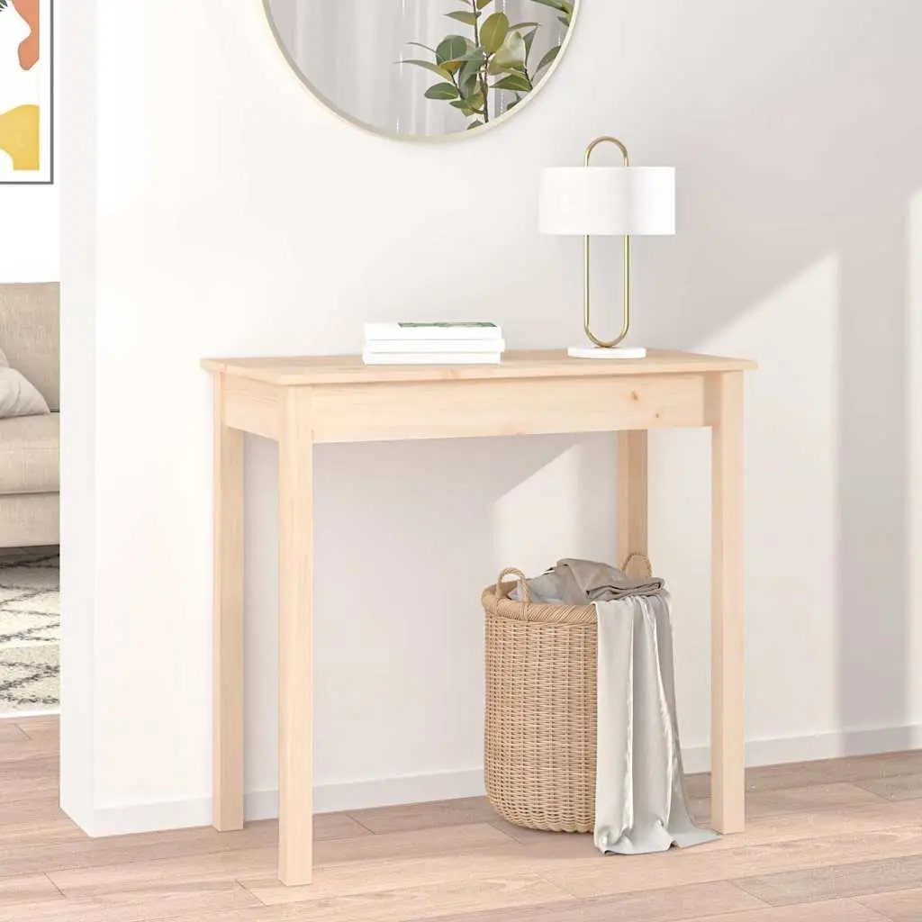 Wooden Console Table 80x40x75cm for Hall