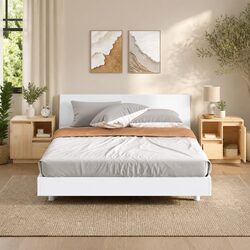Elegant Solid Wood Bedside Cabinets - 2 pcs
