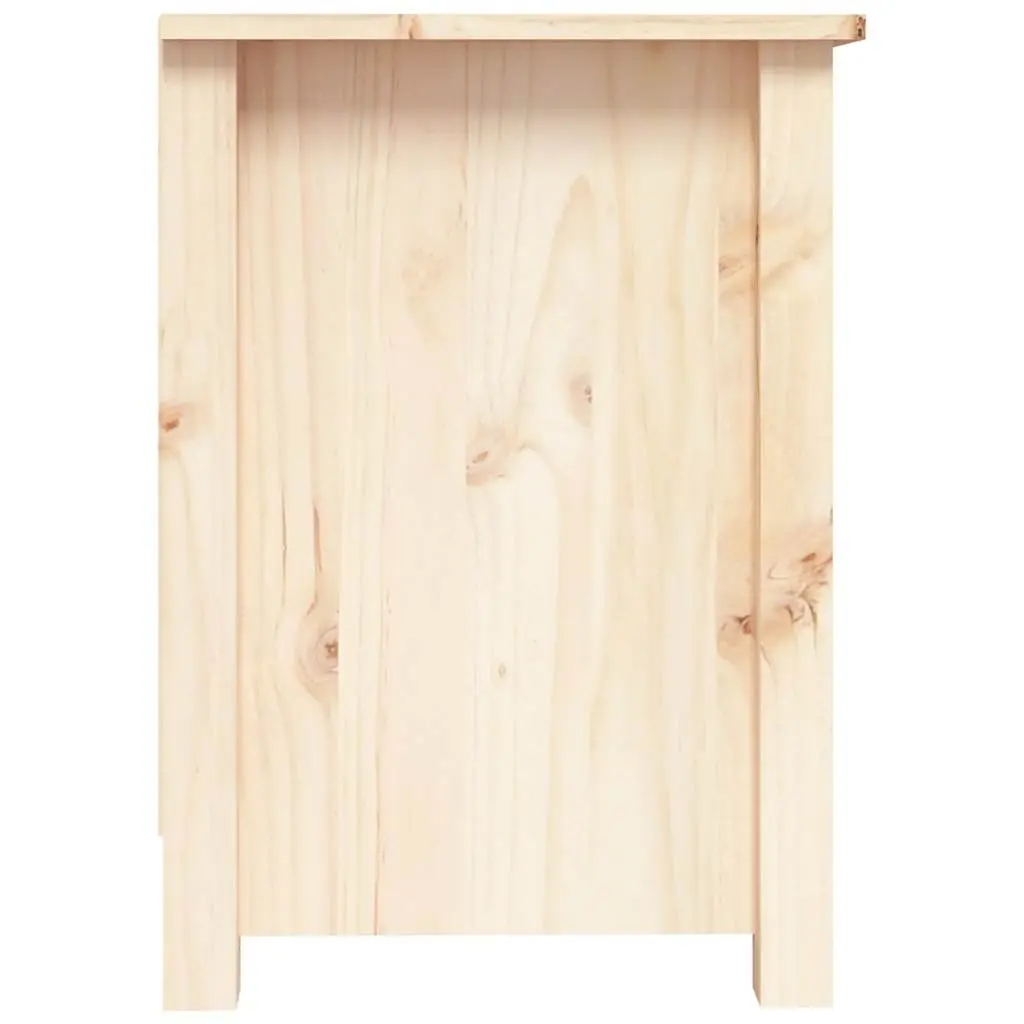 TV Cabinet 103x36.5x52 cm Solid Pine Wood Brown Furniture Storage Unit Drawers