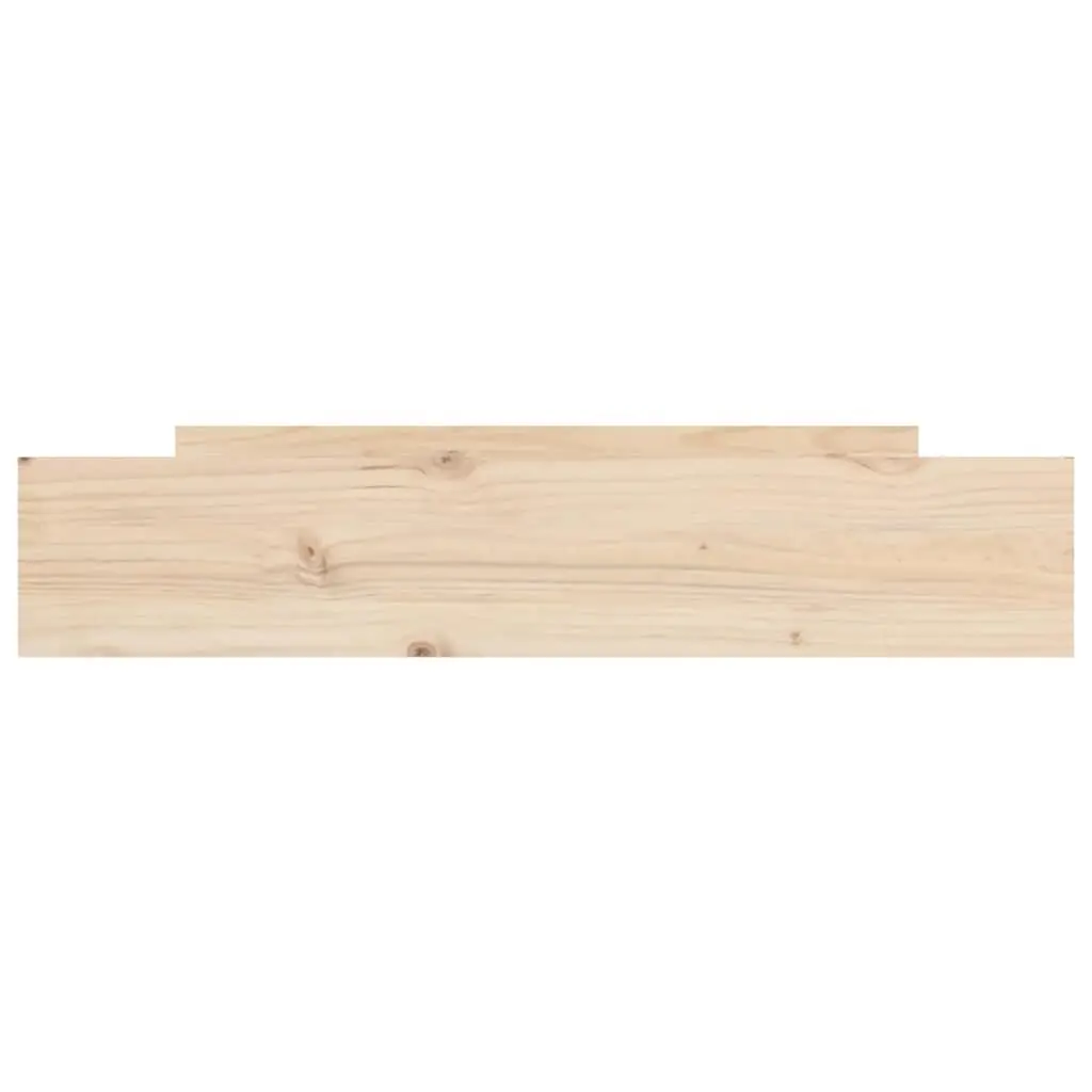 Under Bed Storage Drawers 2 pcs Solid Wood Pine Brown Bedroom Organiser