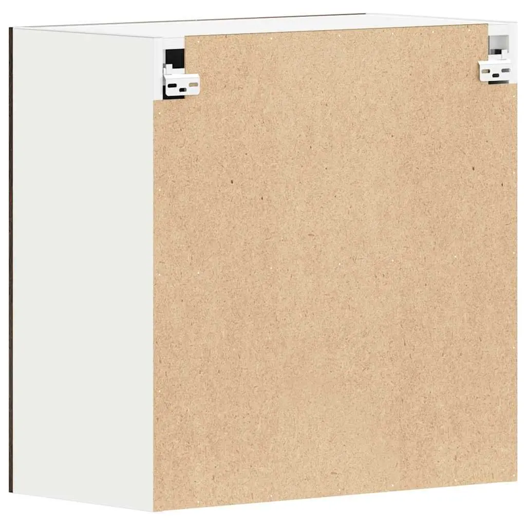 Hanging Cabinet Kitchen Storage Brown 60x31x60 cm Engineered Wood Wall Mount