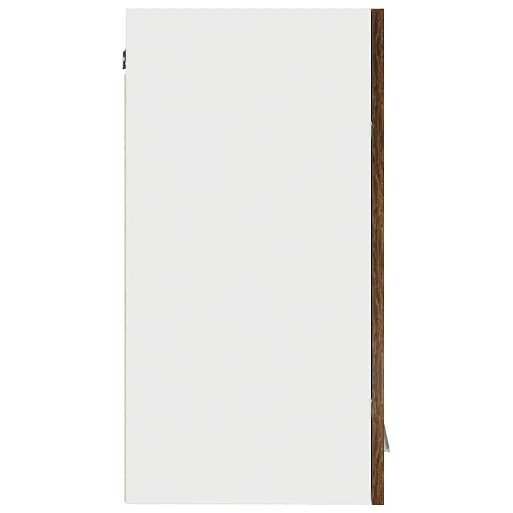 Hanging Cabinet Kitchen Storage Brown 60x31x60 cm Engineered Wood Wall Mount