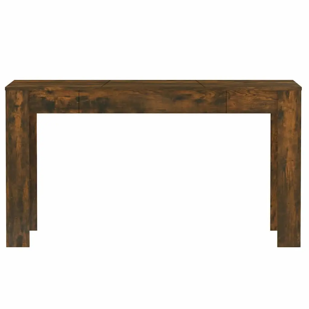 Smoked Oak Dining Table 140cm Modern Kitchen Furniture