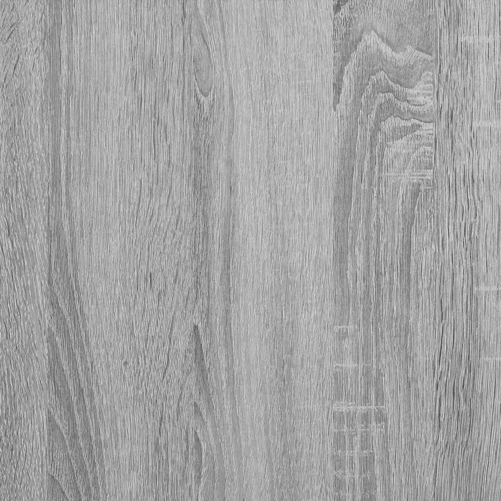 Dining Table Grey Engineered Wood Kitchen Room Furniture Modern Design