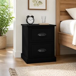 Charming 2 Drawer Nightstand for Cozy Spaces