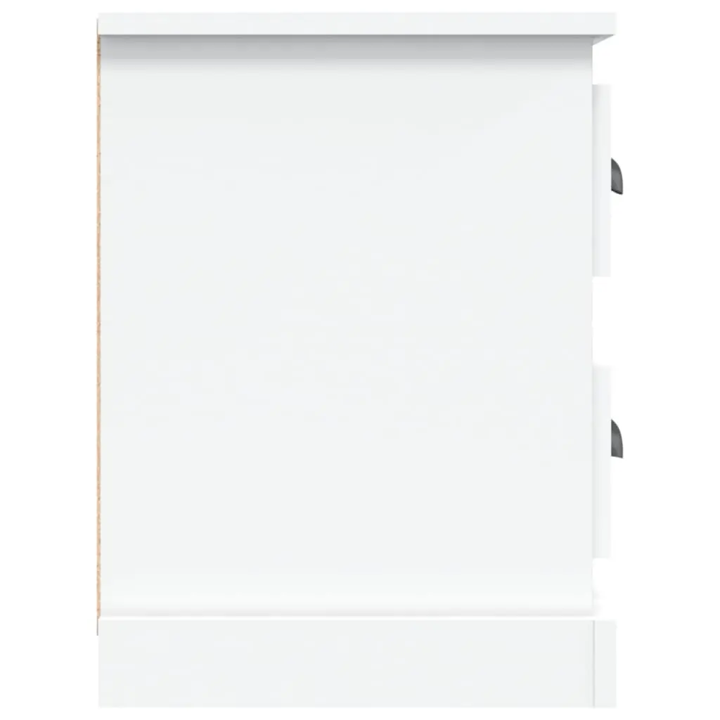 White TV Cabinet with Storage Drawers