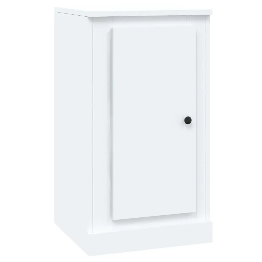 Sideboards 2 pcs White Storage Cabinet Cupboard Engineered Wood Home Furniture